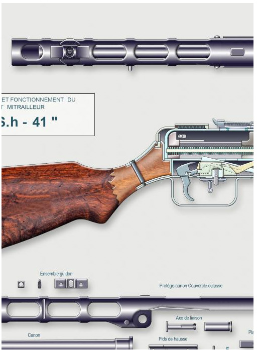 11 P M PPSH Mod 41 3