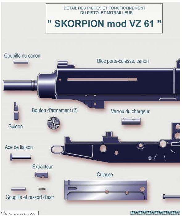 12 P M SKORPION Mod VZ 61 4