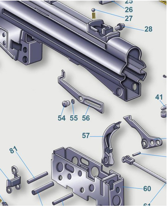 15 P M HECKLER et KOCH mod MP 5 4