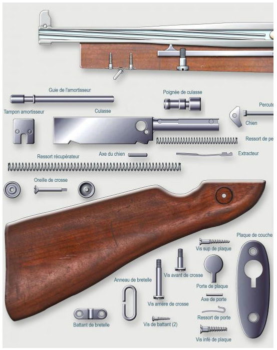 17 P M THOMPSON Mod M1 A1 4