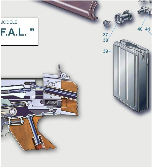 4 FA FAL Mod L1 fr 7,62 4