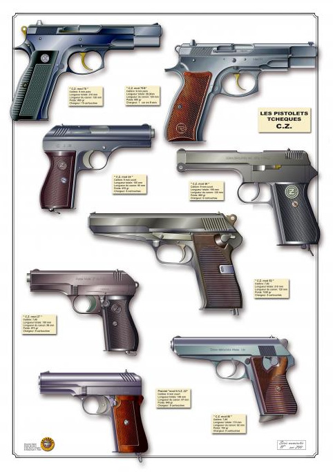 7 PISTOLETS C Z 1