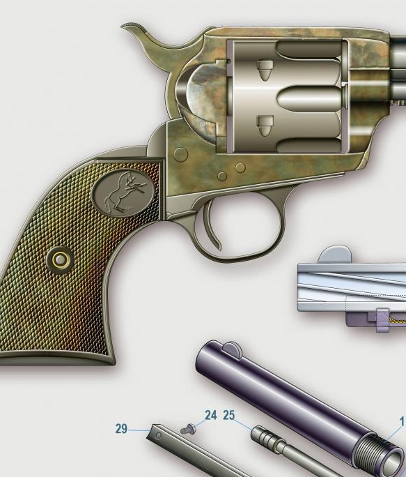 9 COLT S A Model 1873 3